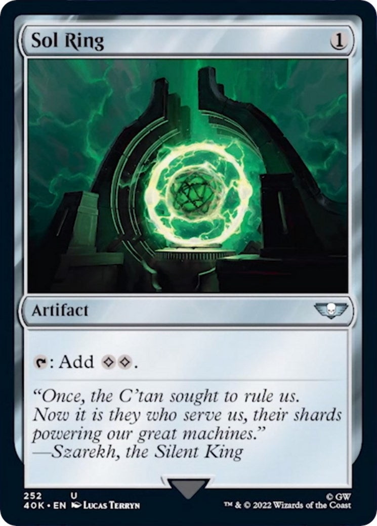 Sol Ring (252) (252) [40K] - MTG Single