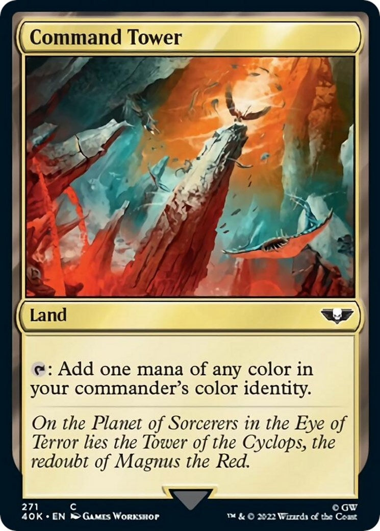 Command Tower (271) (271) [40K] - MTG Single