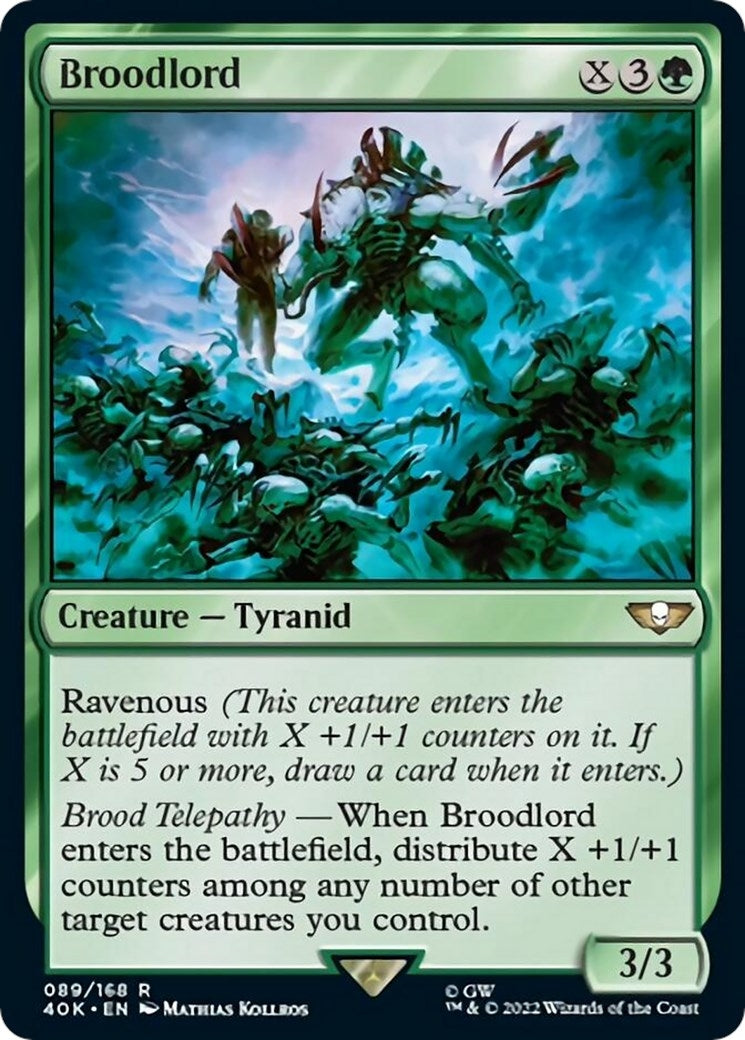 Broodlord (89) [40K] - MTG Single