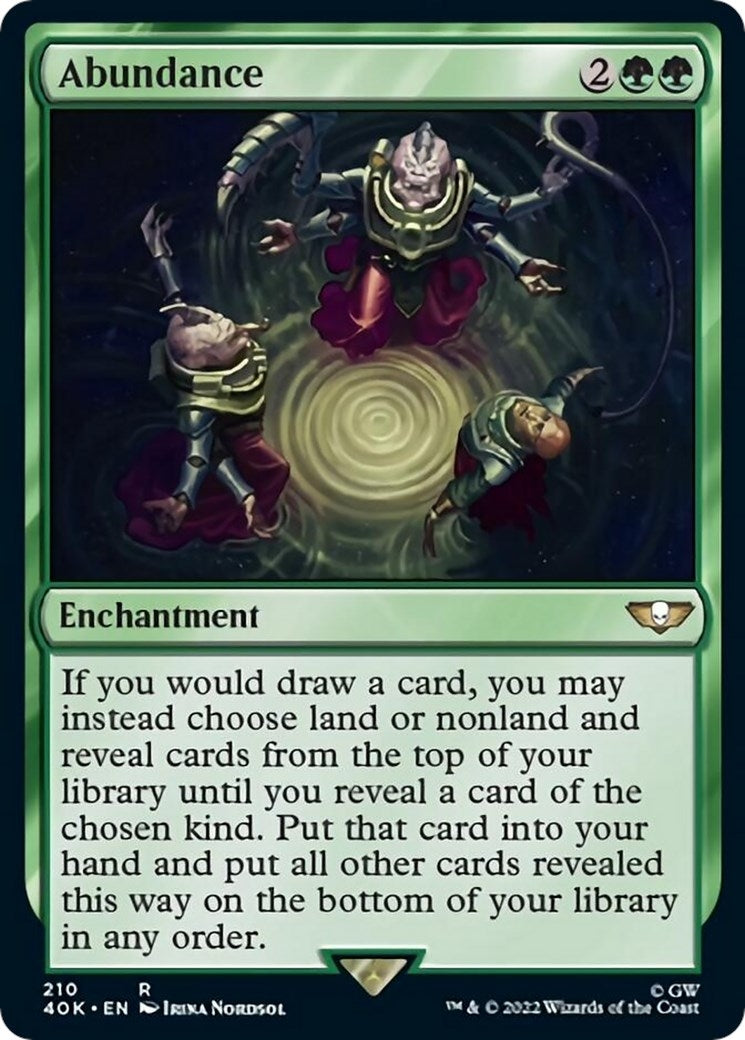 Abundance (210) [40K] - MTG Single