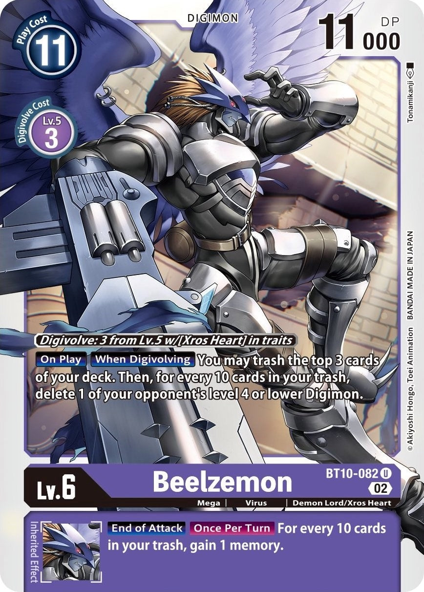 Beelzemon (10082) [BT10] - Digimon Card Game Single