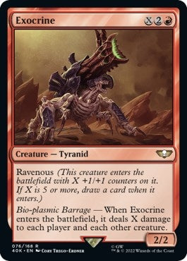 Exocrine (Surge Foil) (76) [40K] - MTG Single
