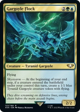 Gargoyle Flock (123) [40K] - MTG Single