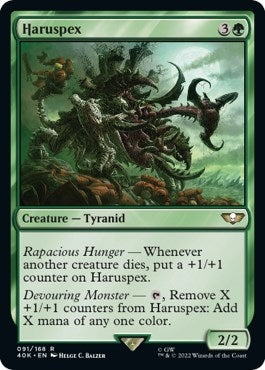 Haruspex (91) [40K] - MTG Single