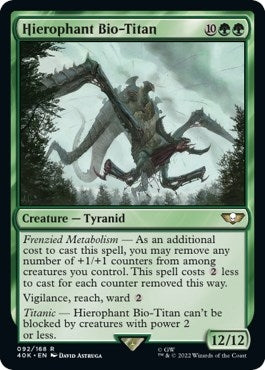 Hierophant Bio-Titan (92) [40K] - MTG Single