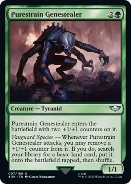 Purestrain Genestealer (Surge Foil) (97) [40K] - MTG Single
