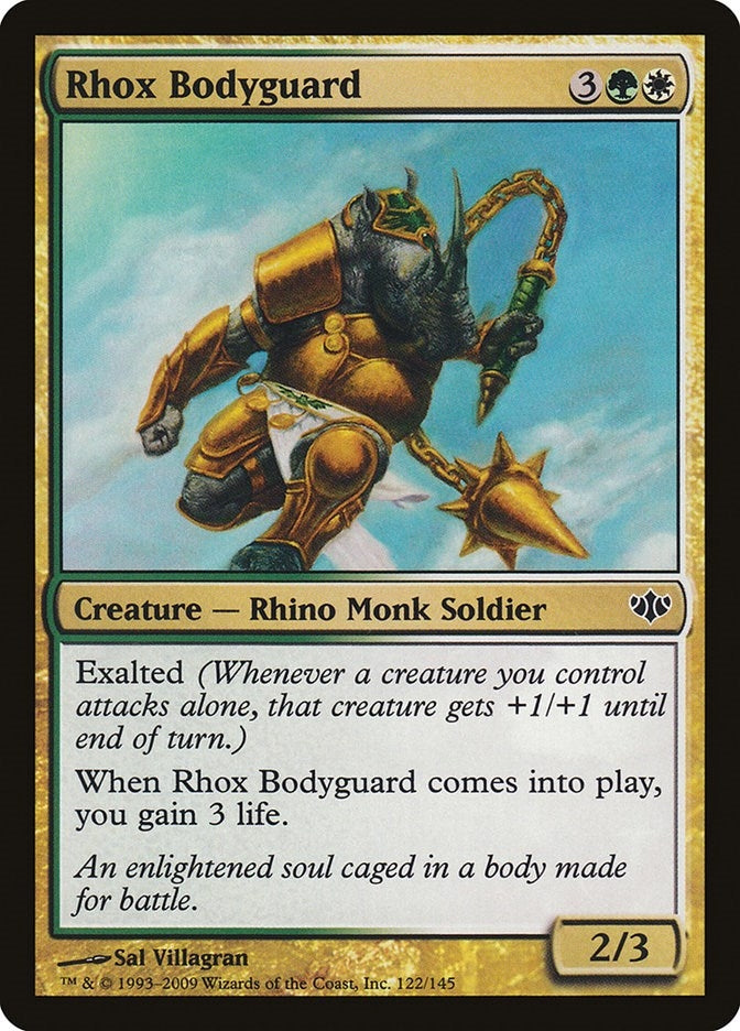 Rhox Bodyguard (122) [CON] - MTG Single