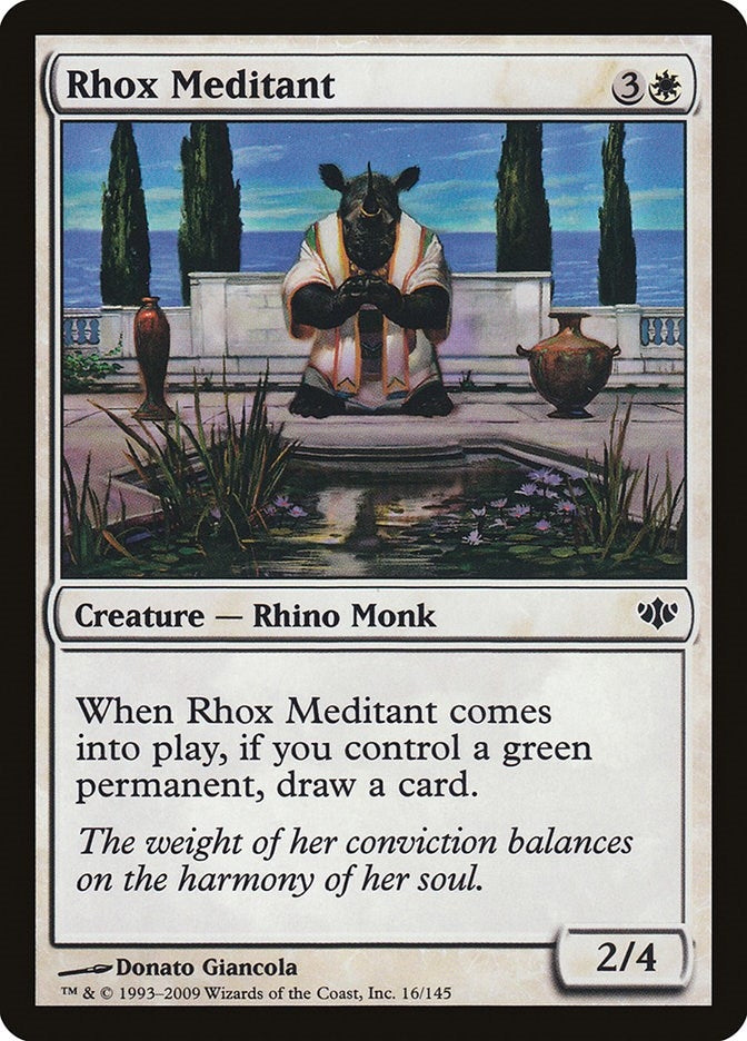 Rhox Meditant (16) [CON] - MTG Single