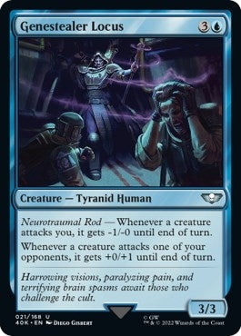 Genestealer Locus (Surge Foil) (21) [40K] - MTG Single