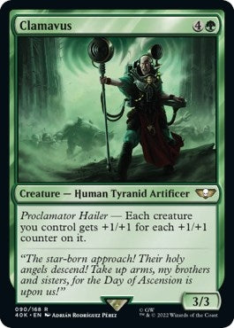Clamavus (90) [40K] - MTG Single