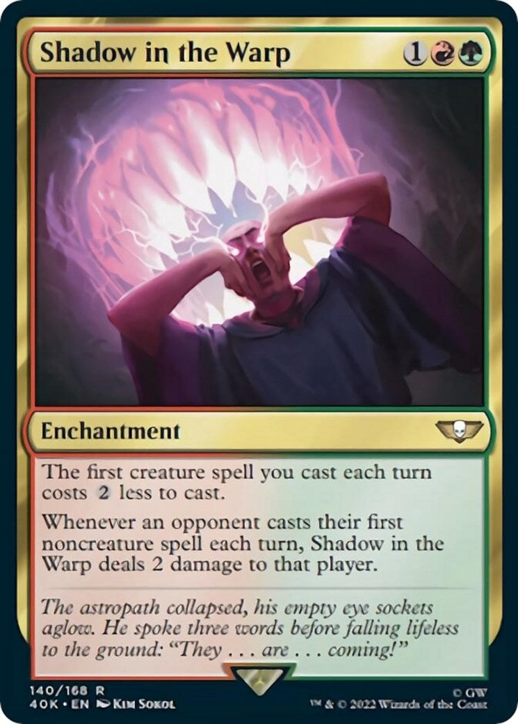 Shadow in the Warp (Surge Foil) (140) [40K] - MTG Single