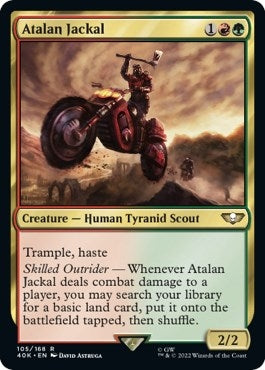Atalan Jackal (Surge Foil) (105) [40K] - MTG Single