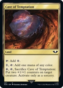 Cave of Temptation (Surge Foil) (267) [40K] - MTG Single