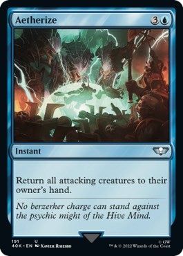 Aetherize (Surge Foil) (191) [40K] - MTG Single