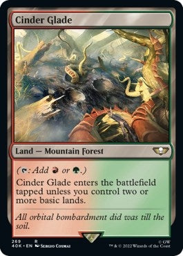 Cinder Glade (269) [40K] - MTG Single