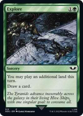 Explore (Surge Foil) (213) [40K] - MTG Single