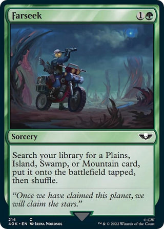Farseek (Surge Foil) (214) [40K] - MTG Single
