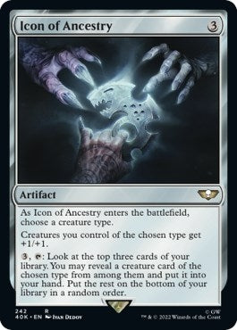 Icon of Ancestry (242) [40K] - MTG Single