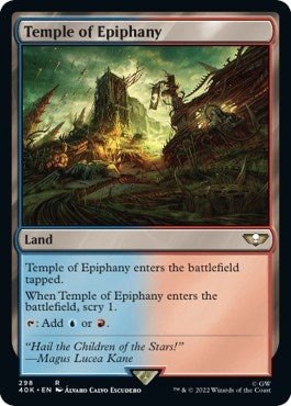 Temple of Epiphany (298) [40K] - MTG Single