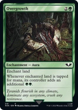 Overgrowth (Surge Foil) (219) [40K] - MTG Single