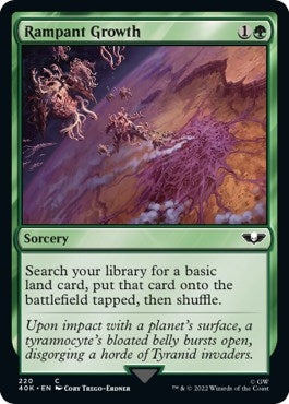Rampant Growth (Surge Foil) (220) [40K] - MTG Single