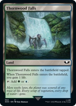 Thornwood Falls (Surge Foil) (302) [40K] - MTG Single