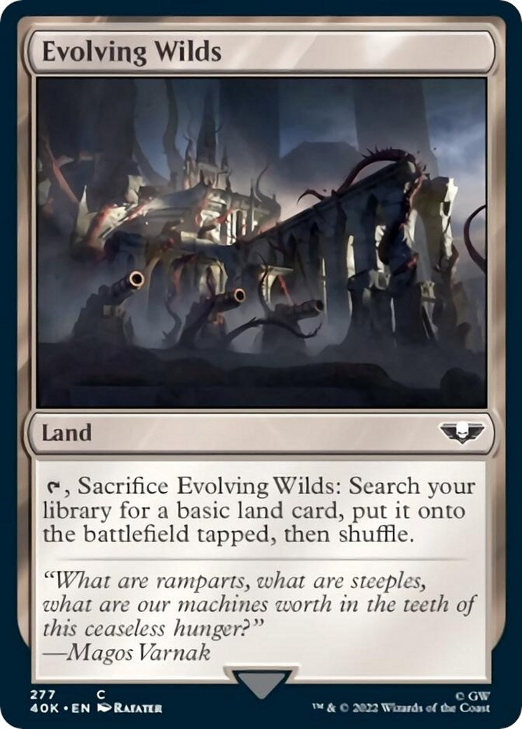 Evolving Wilds (277) [40K] - MTG Single