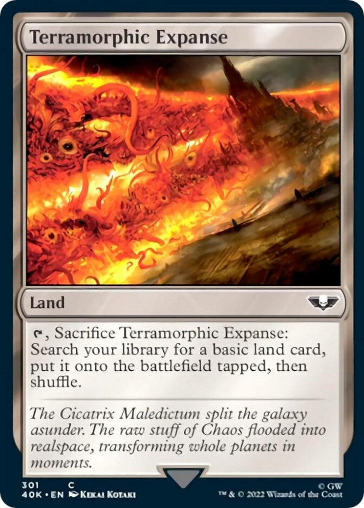 Terramorphic Expanse (301) [40K] - MTG Single