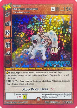 Grafton Monster (16) (HQPR) - MetaZoo Single