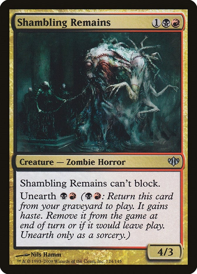 Shambling Remains (124) [CON] - MTG Single