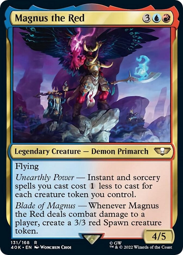 Magnus the Red (Surge Foil) (131) [40K] - MTG Single