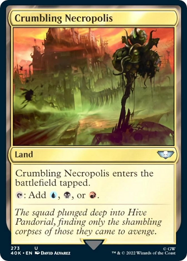 Crumbling Necropolis (273) [40K] - MTG Single