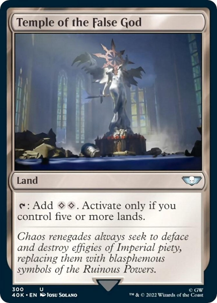 Temple of the False God (300) [40K] - MTG Single