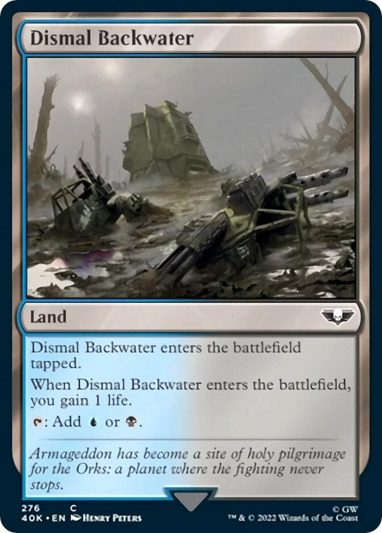 Dismal Backwater (Surge Foil) (276) [40K] - MTG Single