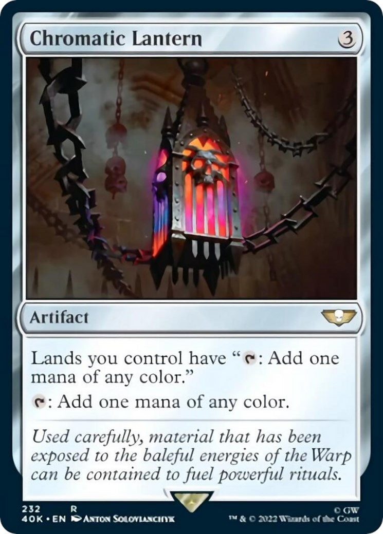 Chromatic Lantern (232) [40K] - MTG Single