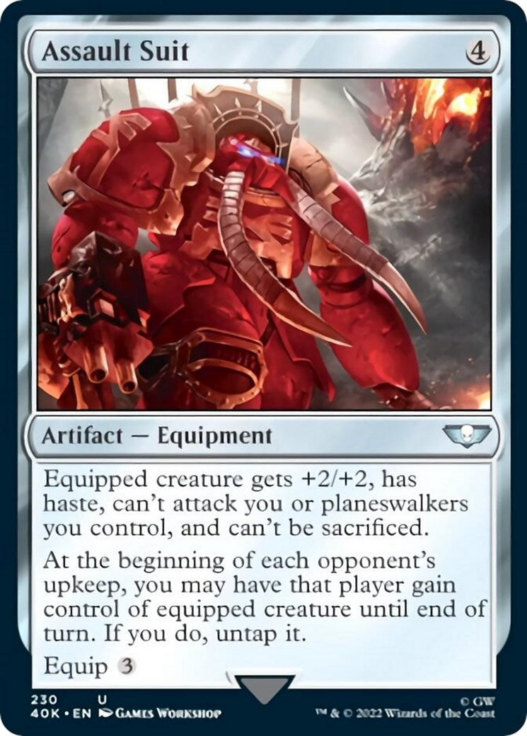 Assault Suit (230) [40K] - MTG Single