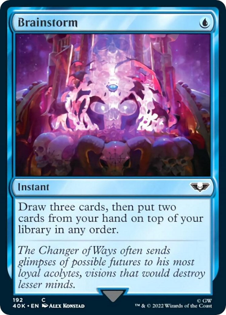 Brainstorm (192) [40K] - MTG Single