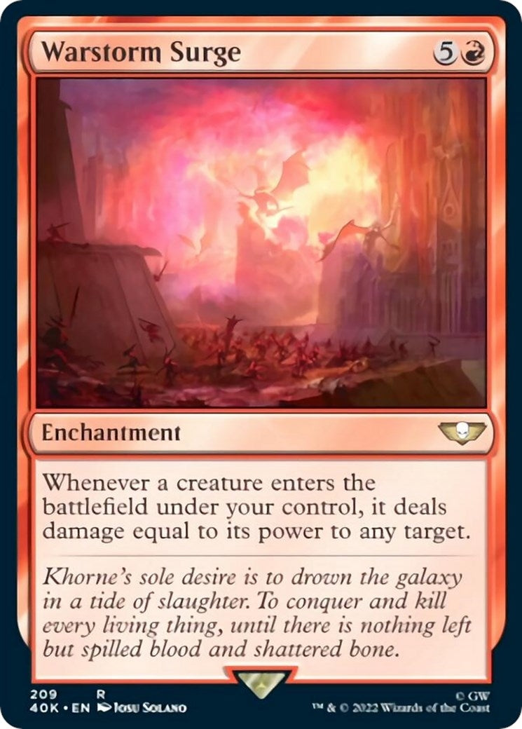 Warstorm Surge (209) [40K] - MTG Single