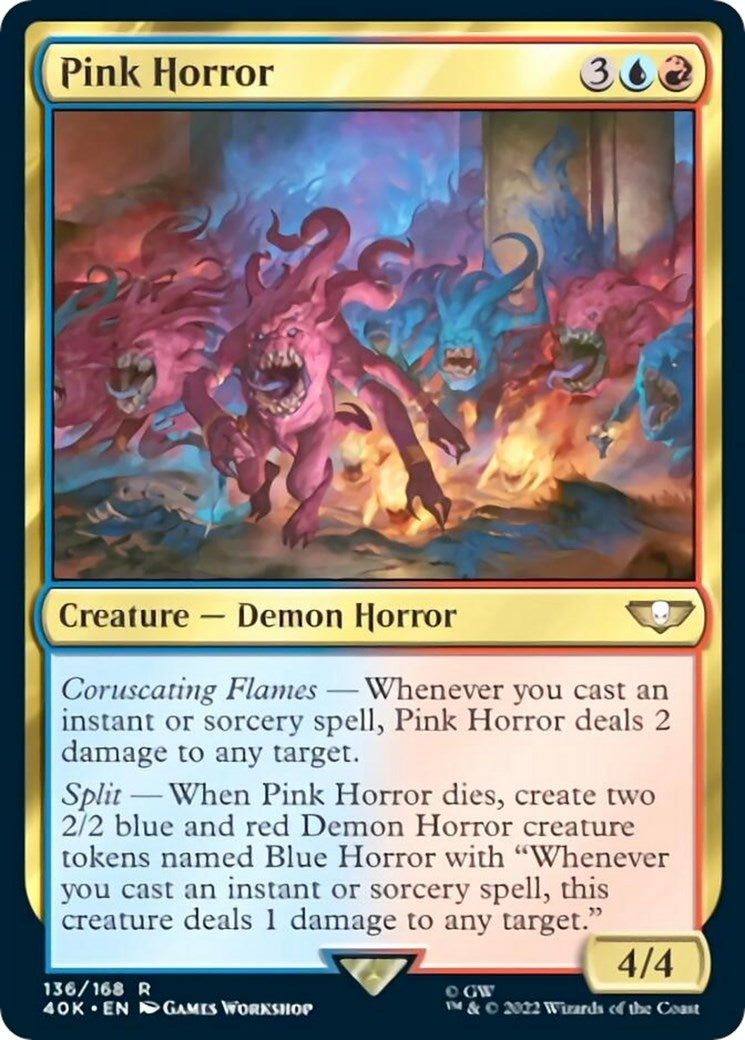Pink Horror (136) [40K] - MTG Single