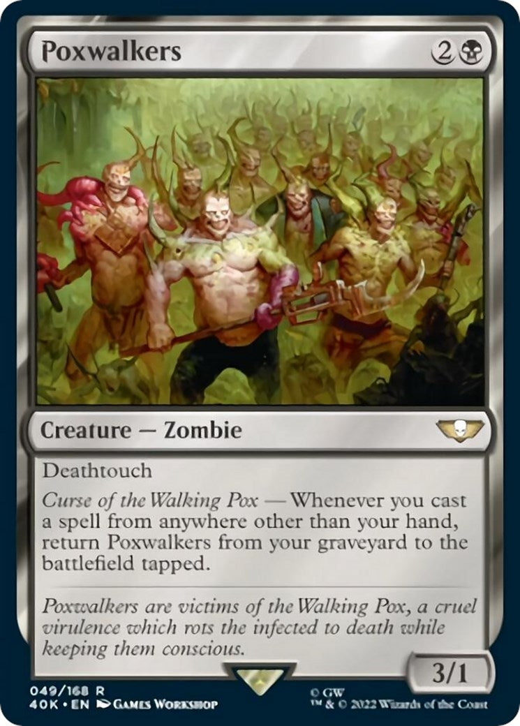 Poxwalkers (49) [40K] - MTG Single