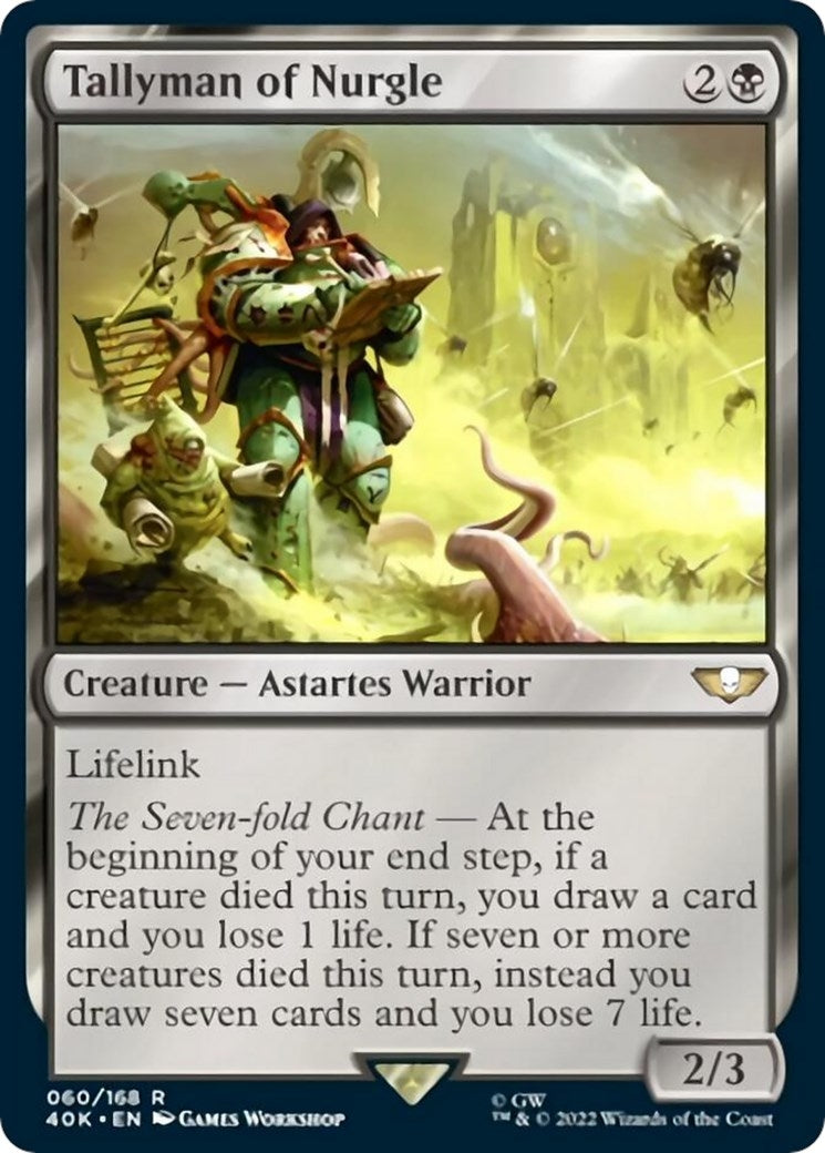 Tallyman of Nurgle (60) [40K] - MTG Single