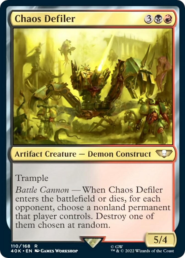 Chaos Defiler (Surge Foil) (110) [40K] - MTG Single