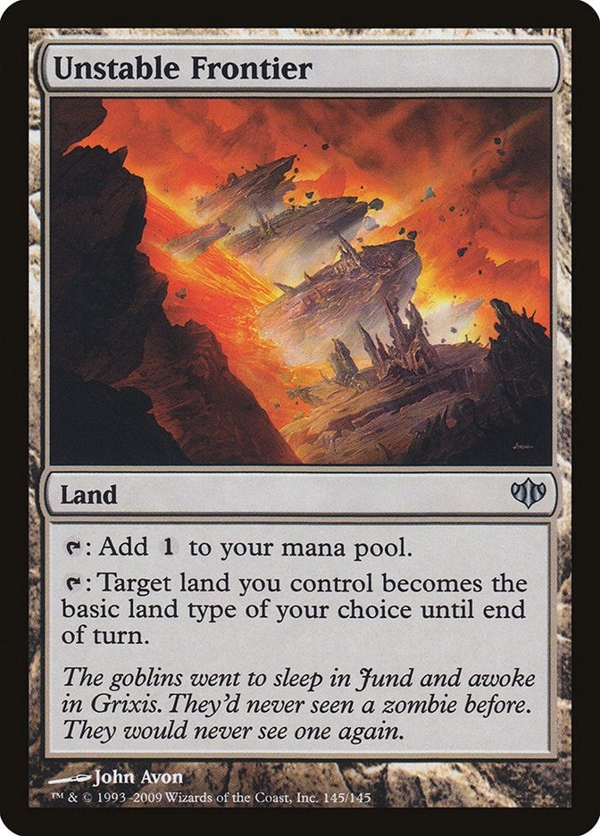 Unstable Frontier (145) [CON] - MTG Single