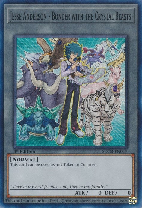 Jesse Anderson - Bonder with the Crystal Beasts (47) (SDCB) - YuGiOh Single