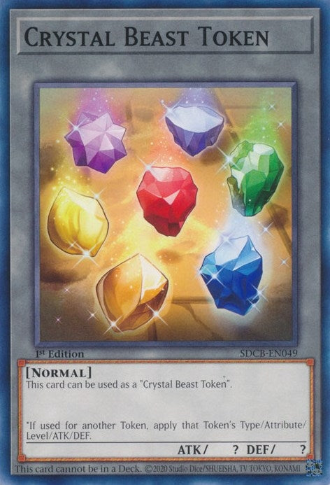 Crystal Beast Token (49) (SDCB) - YuGiOh Single