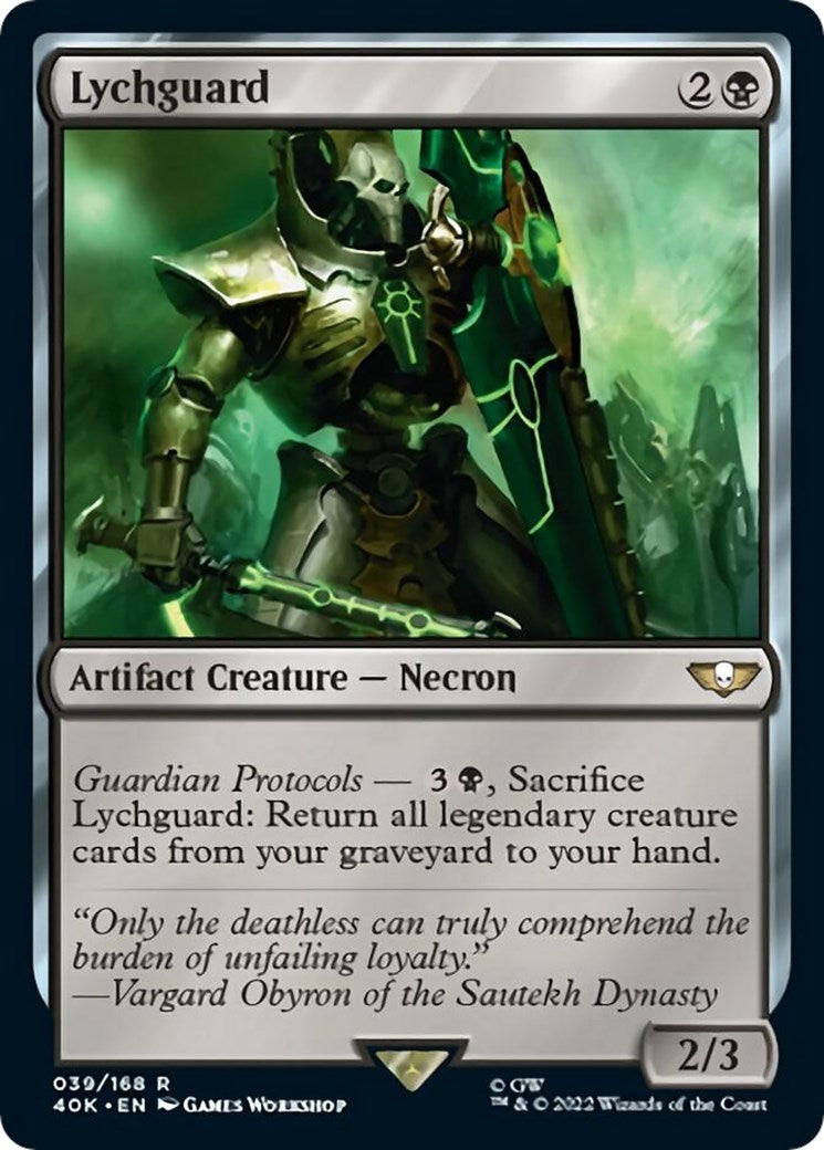 Lychguard (39) [40K] - MTG Single
