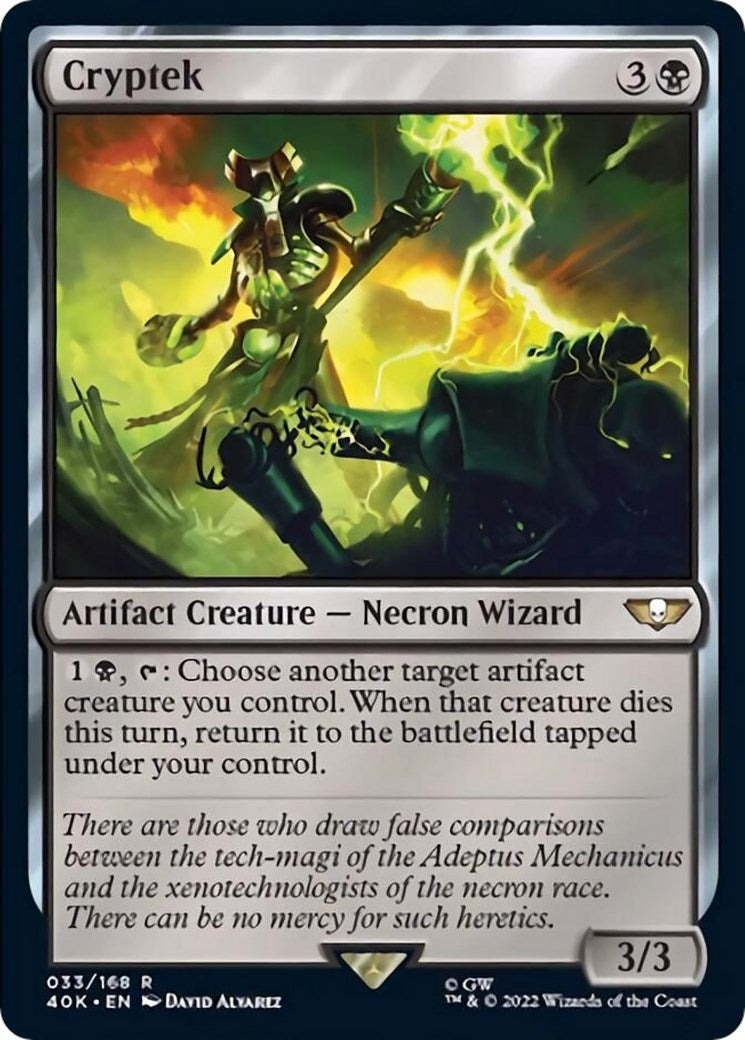 Cryptek (33) [40K] - MTG Single