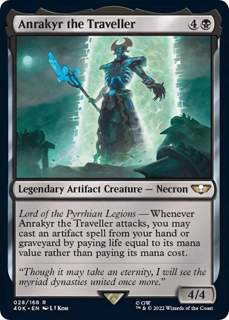 Anrakyr the Traveller (28) [40K] - MTG Single