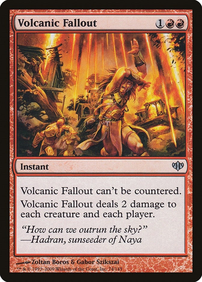 Volcanic Fallout (74) [CON] - MTG Single