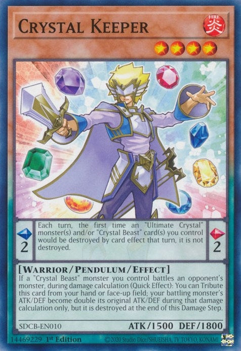 Crystal Keeper (10) (SDCB) - YuGiOh Single